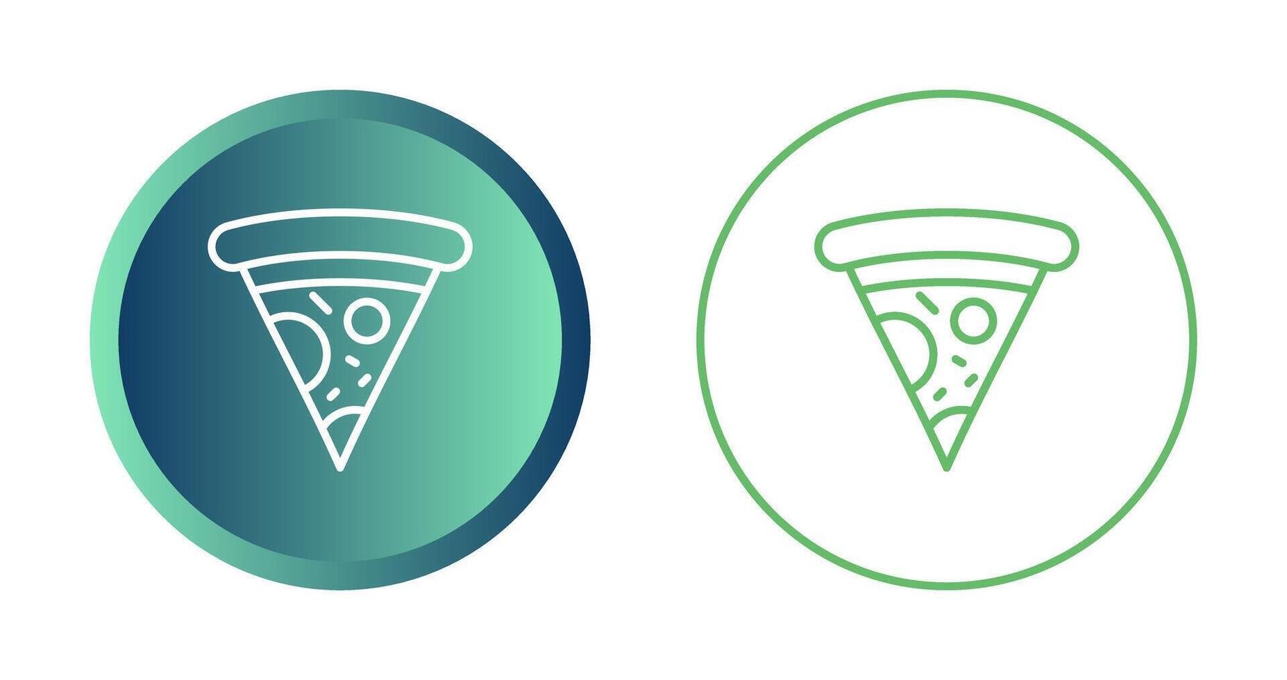 icono de vector de pizza