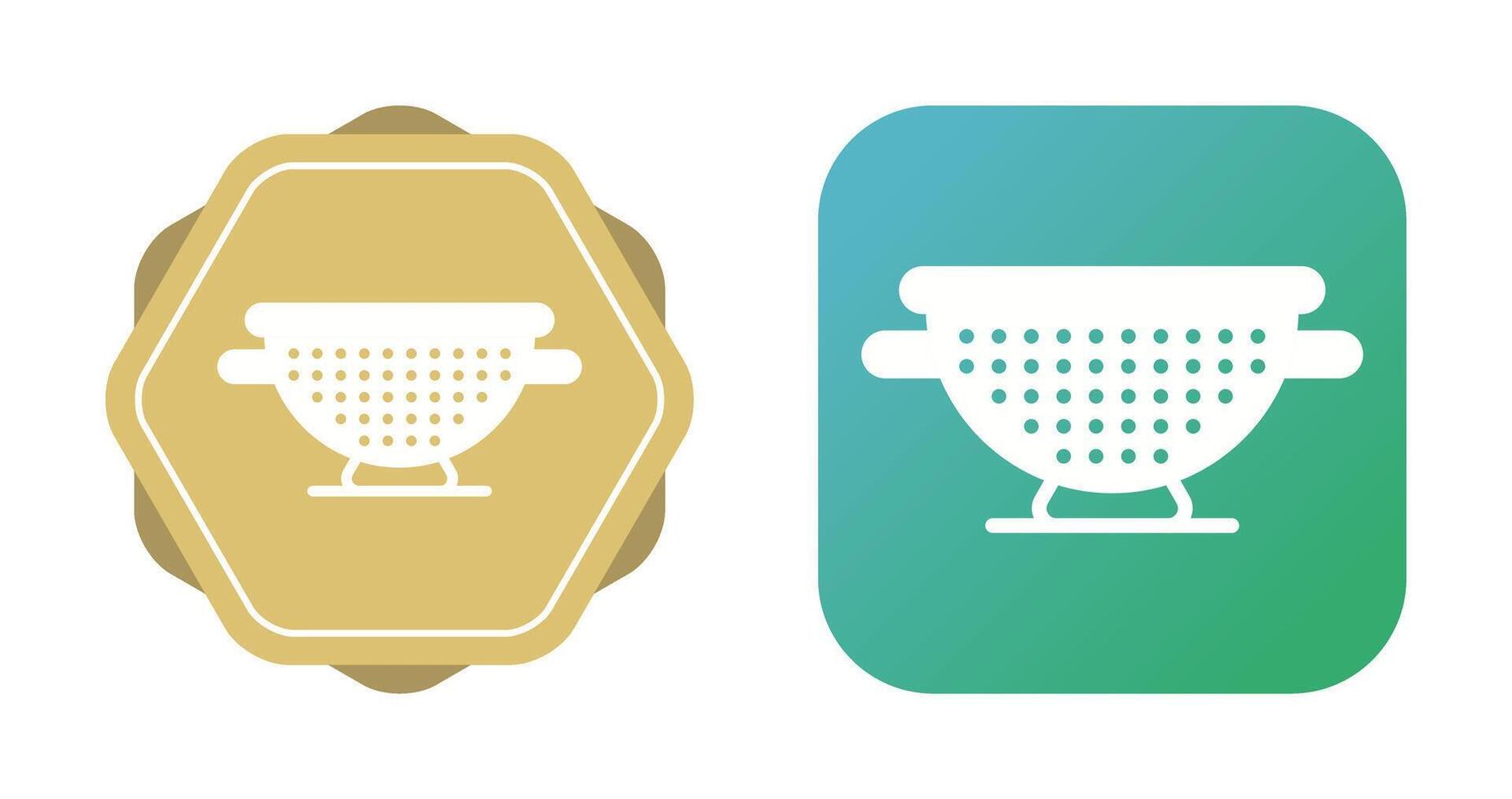 Colander Vector Icon