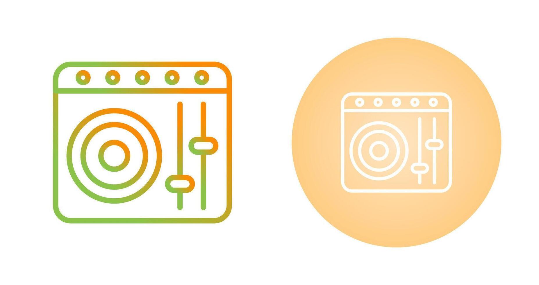 DJ Controller Vector Icon