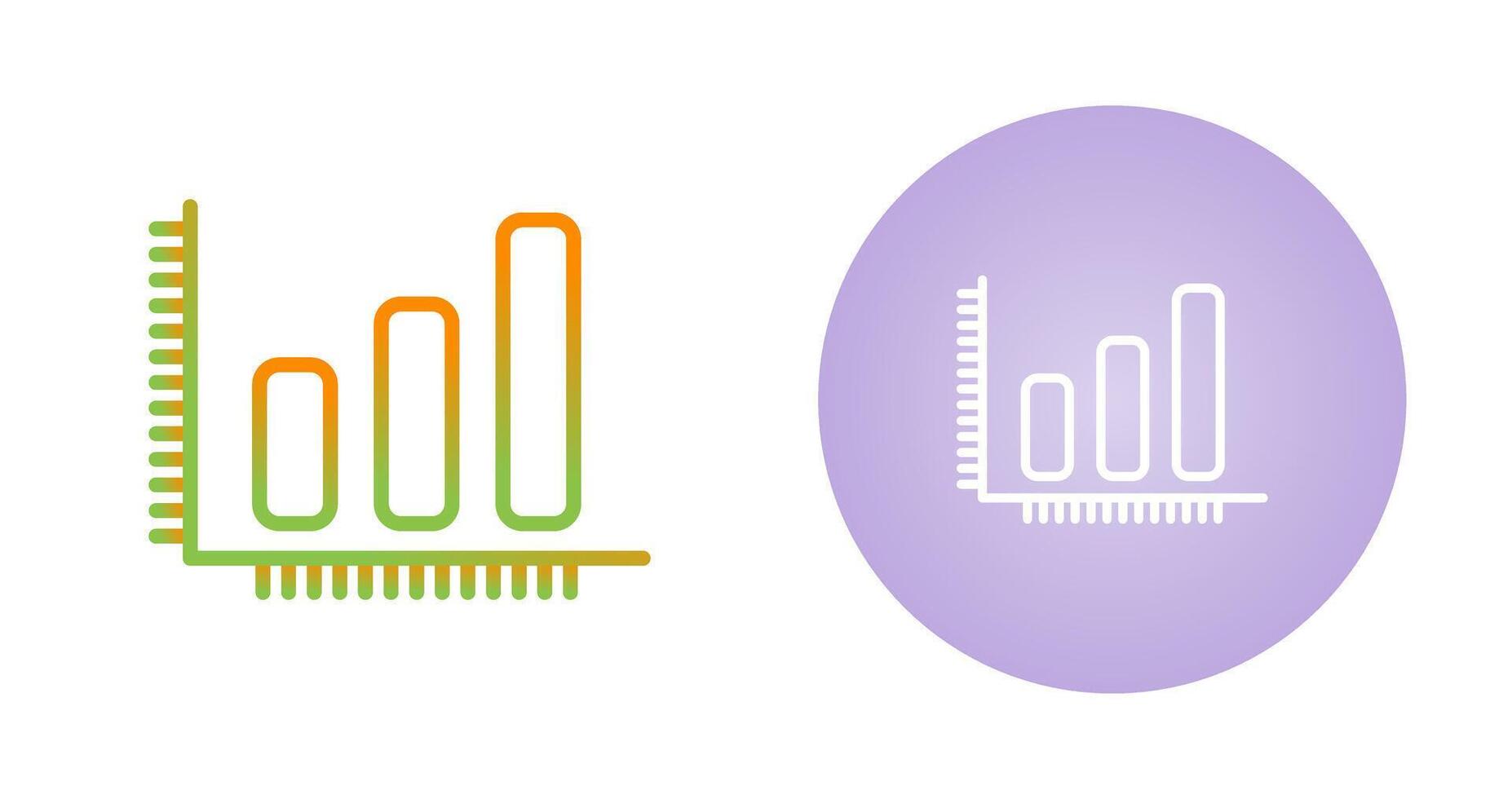 Bar Chart Vector Icon