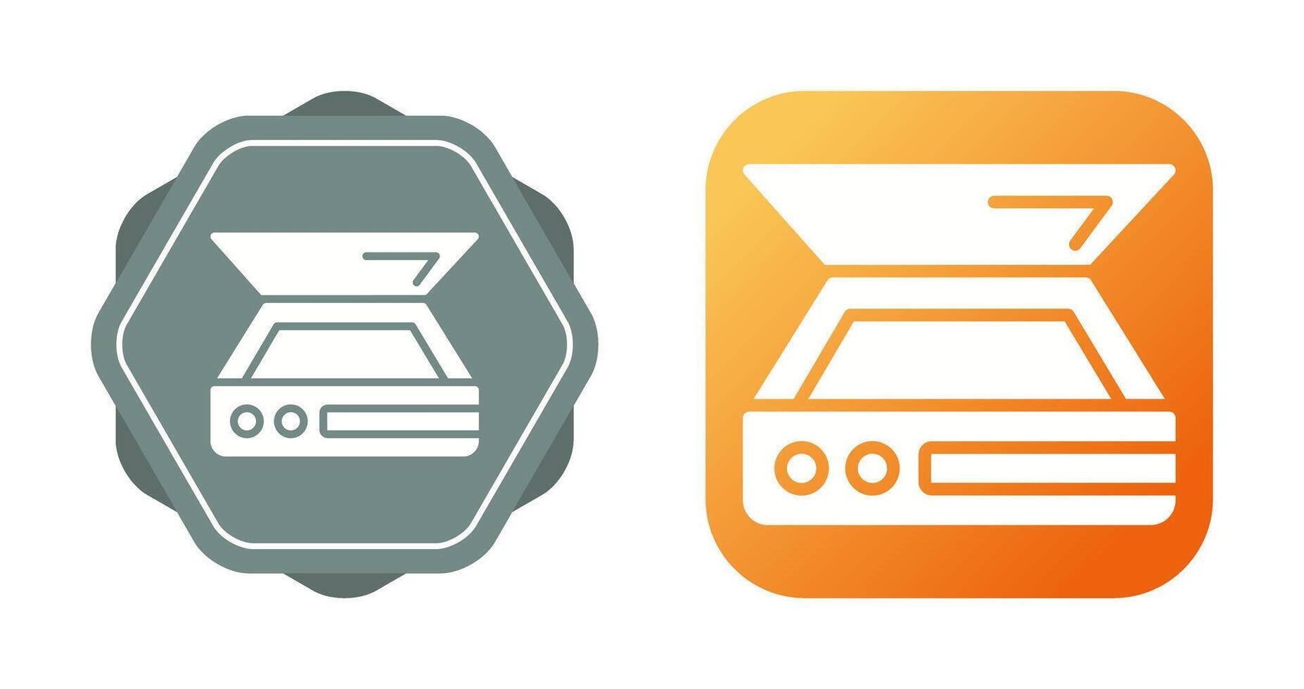 Scanner Vector Icon