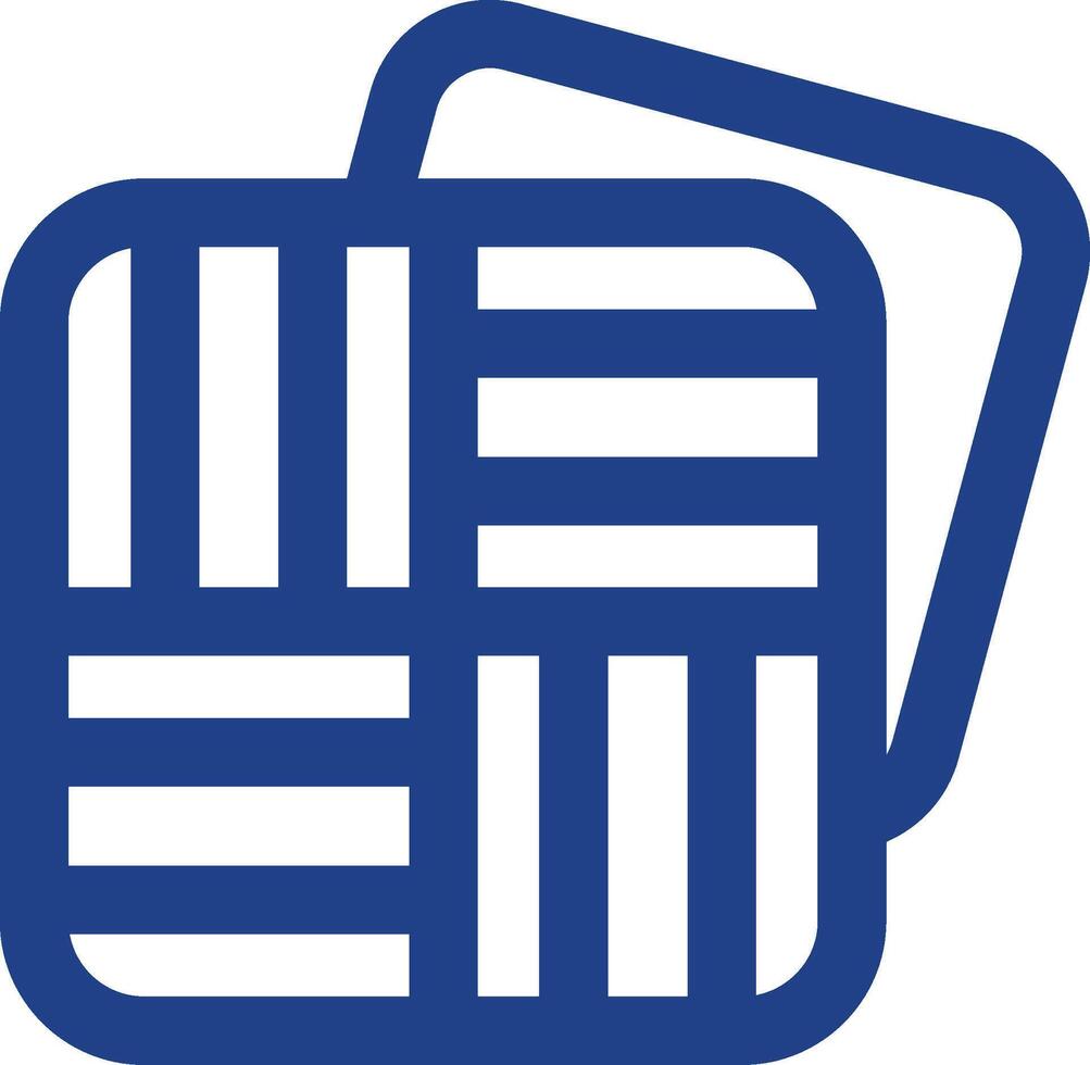 Texture Line Two Color  Icon vector