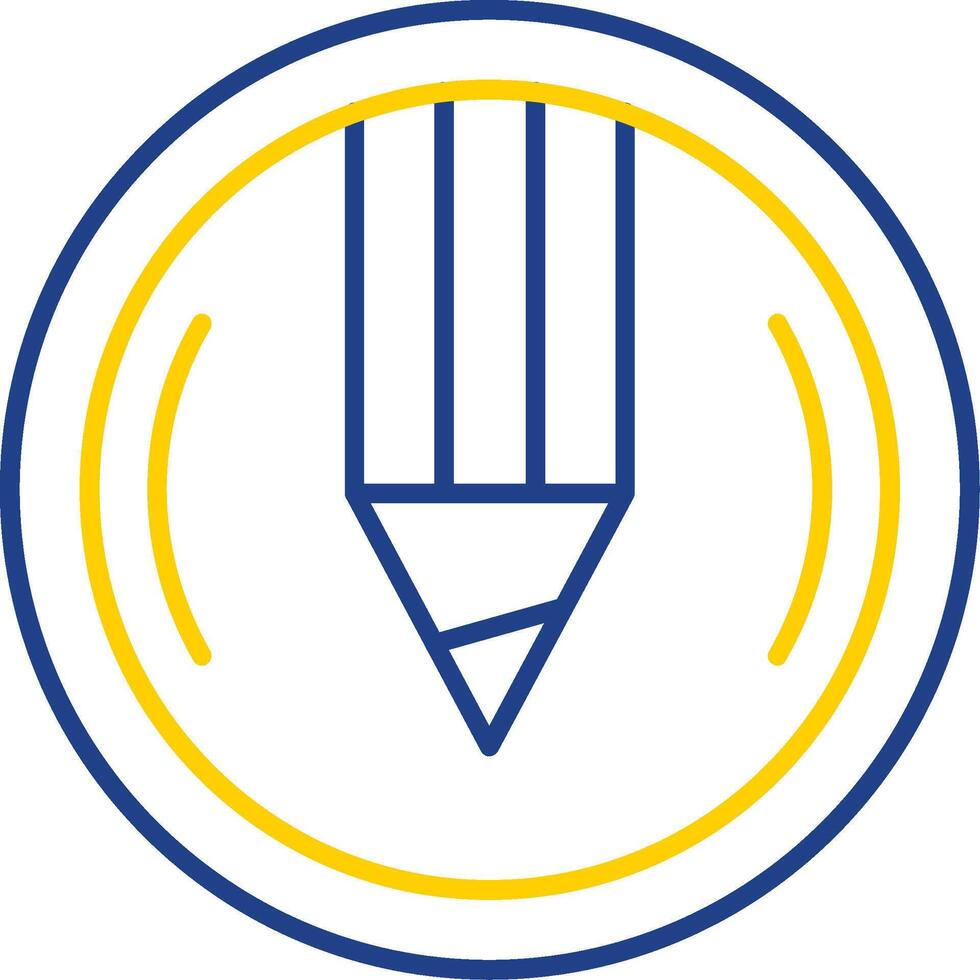 Compose Line Two Color Icon vector