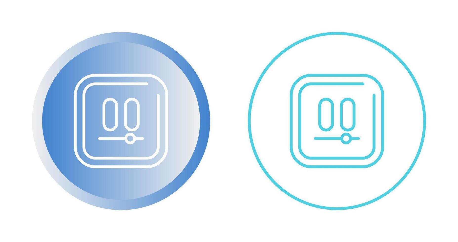 Video Pause Square Vector Icon