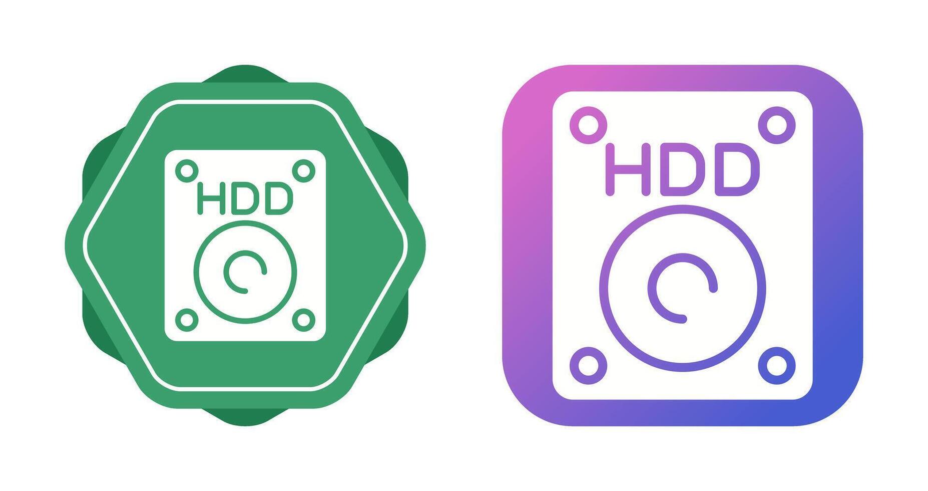 Hdd Vector Icon