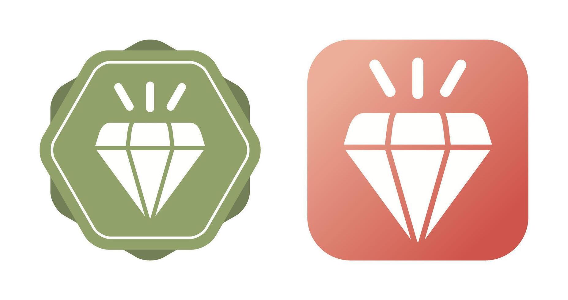 Diamond Vector Icon