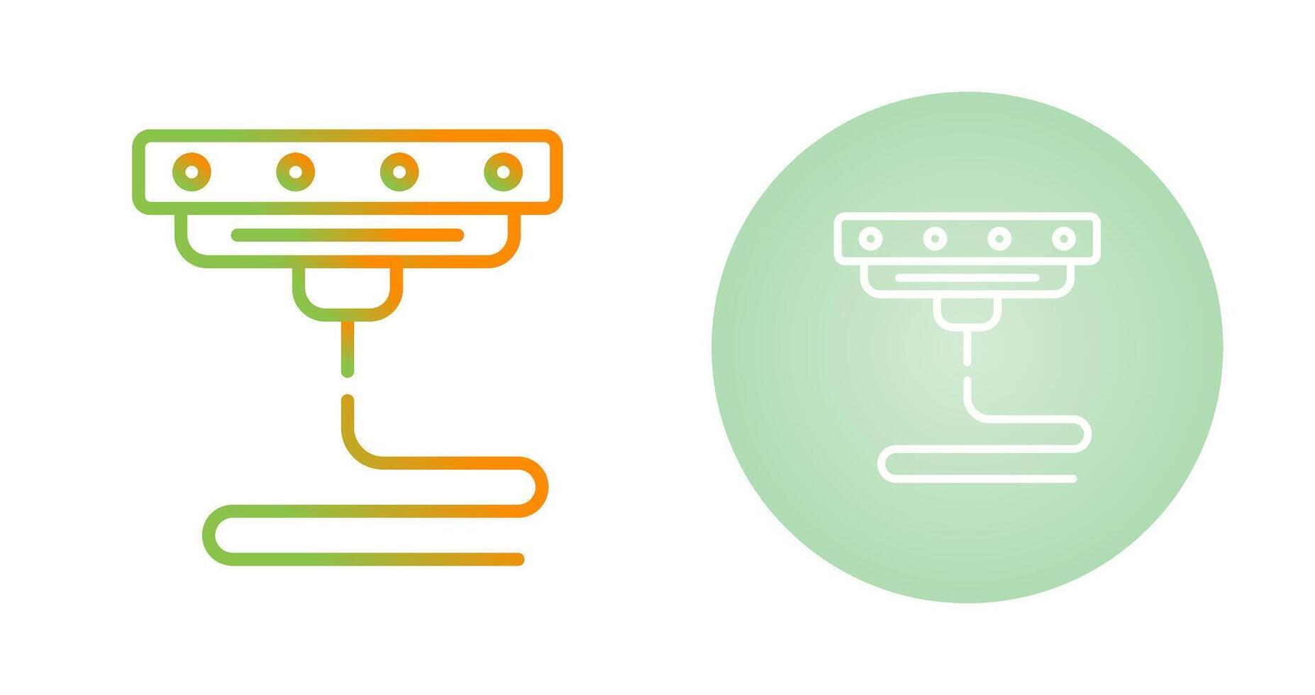 3D Printer Vector Icon
