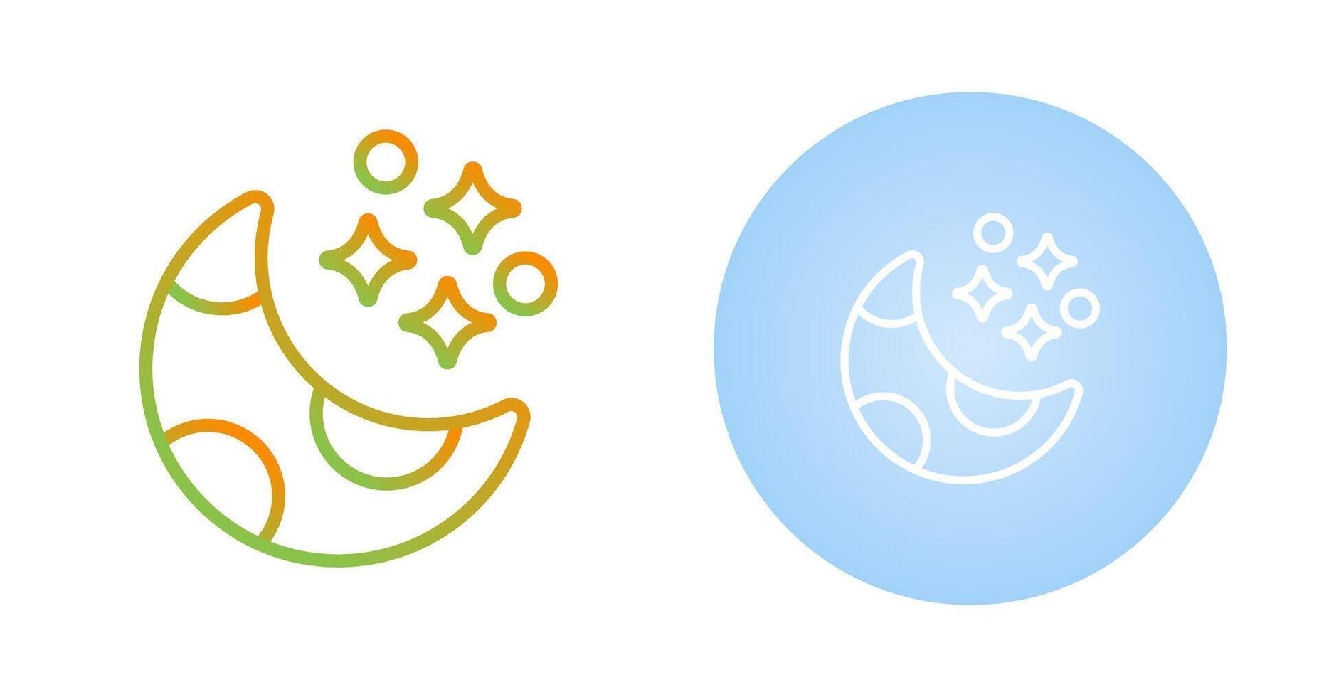 Moon Vector Icon