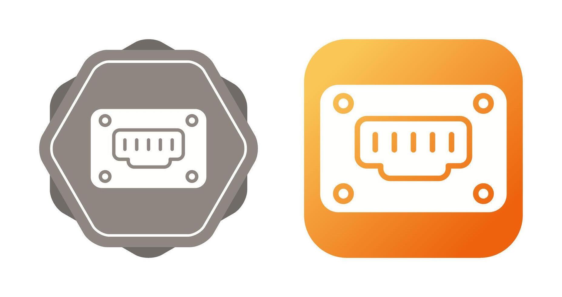 Ethernet Vector Icon