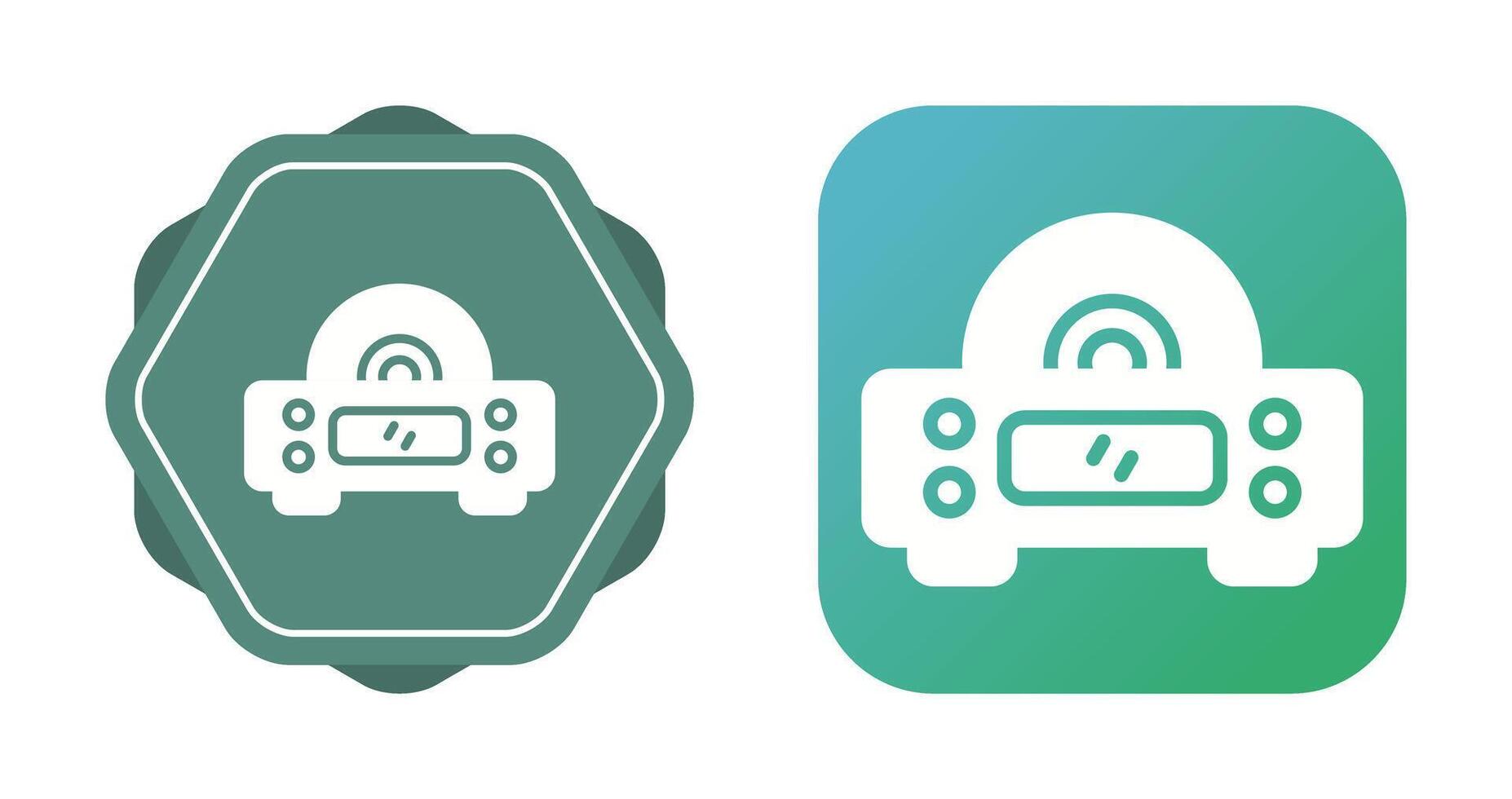 Cd Player Vector Icon