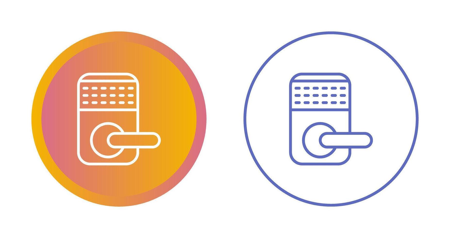 Smart Lock Vector Icon
