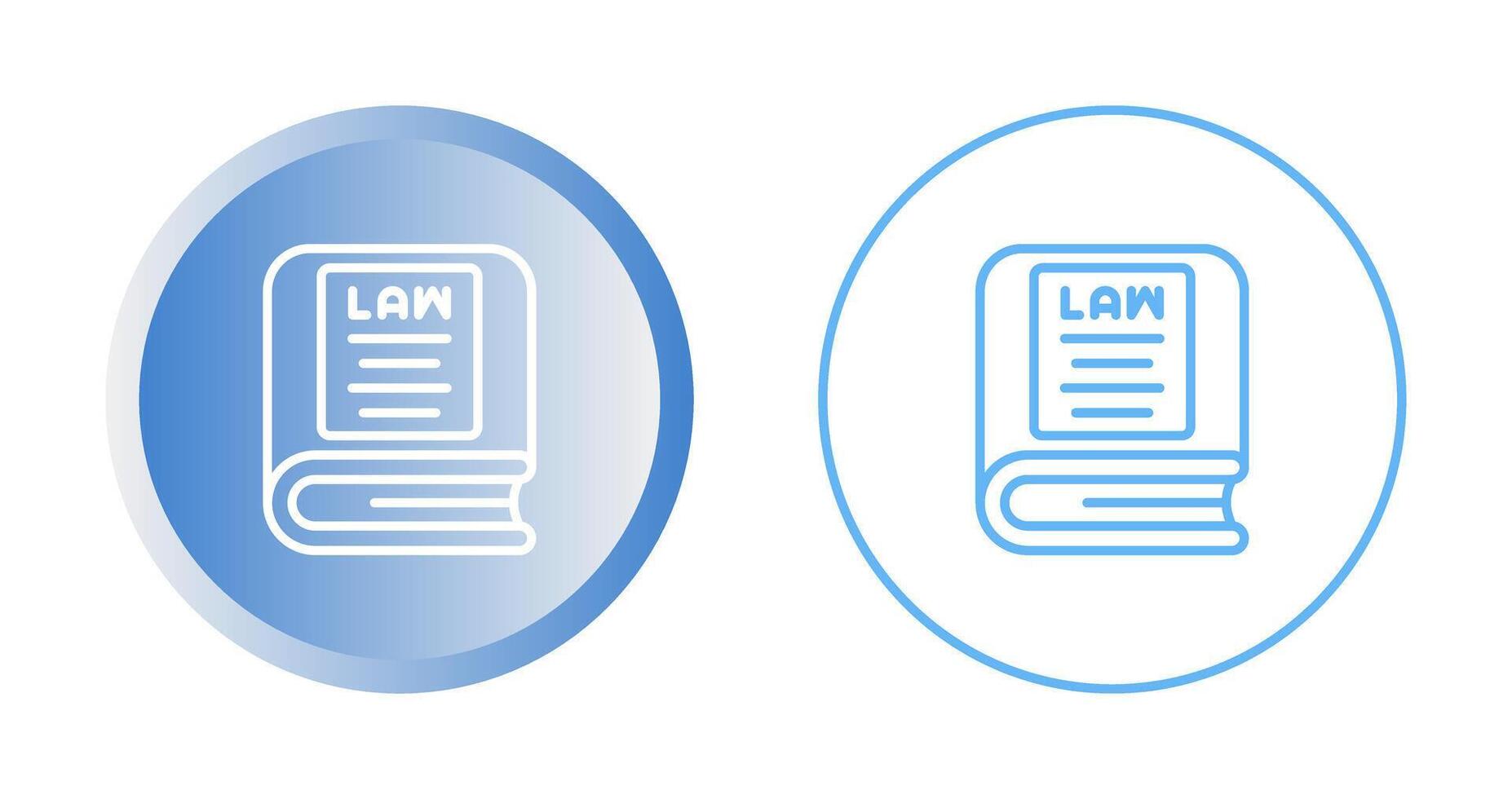 Law Book Vector Icon