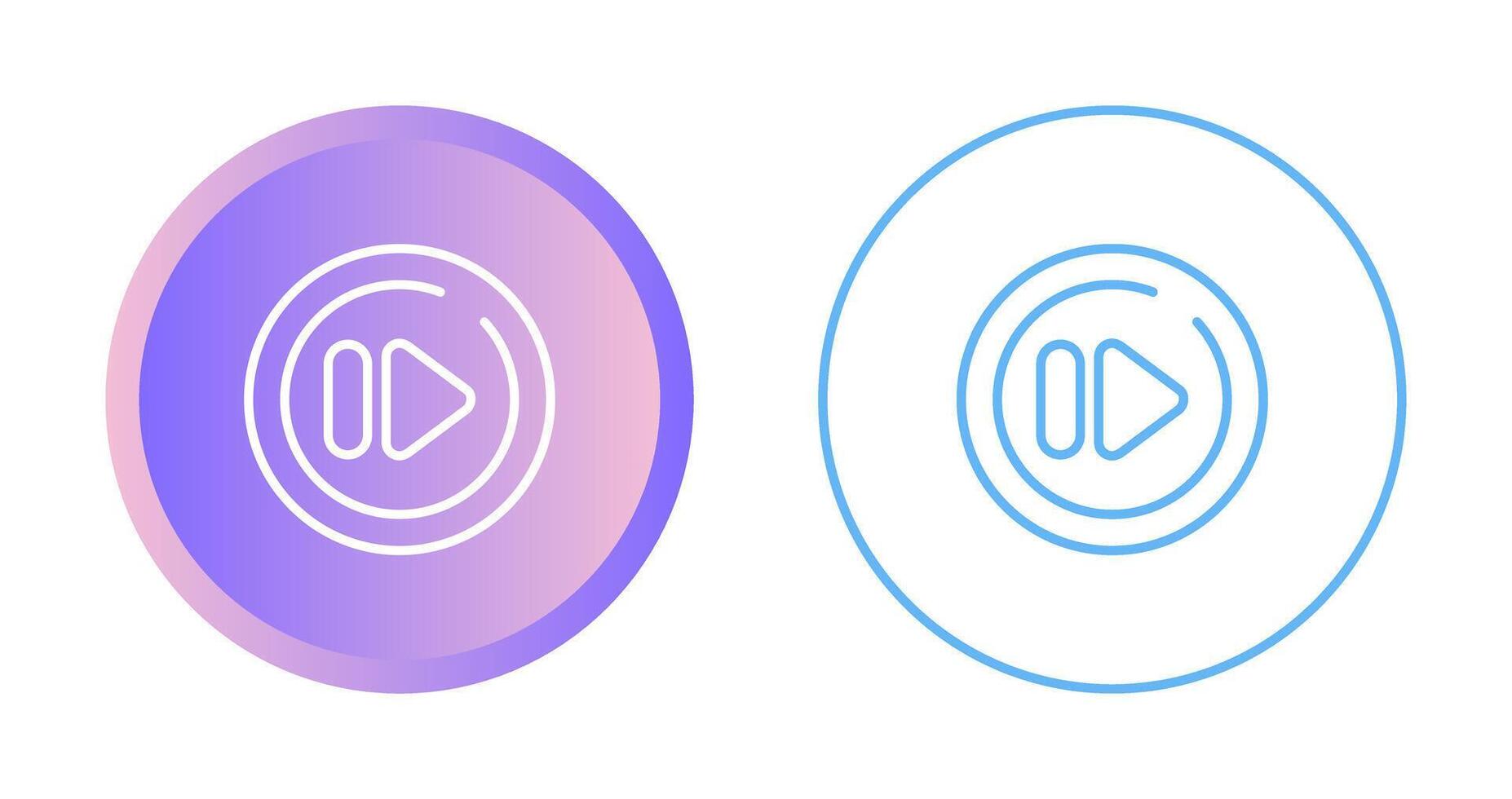 Next Track Circle Vector Icon