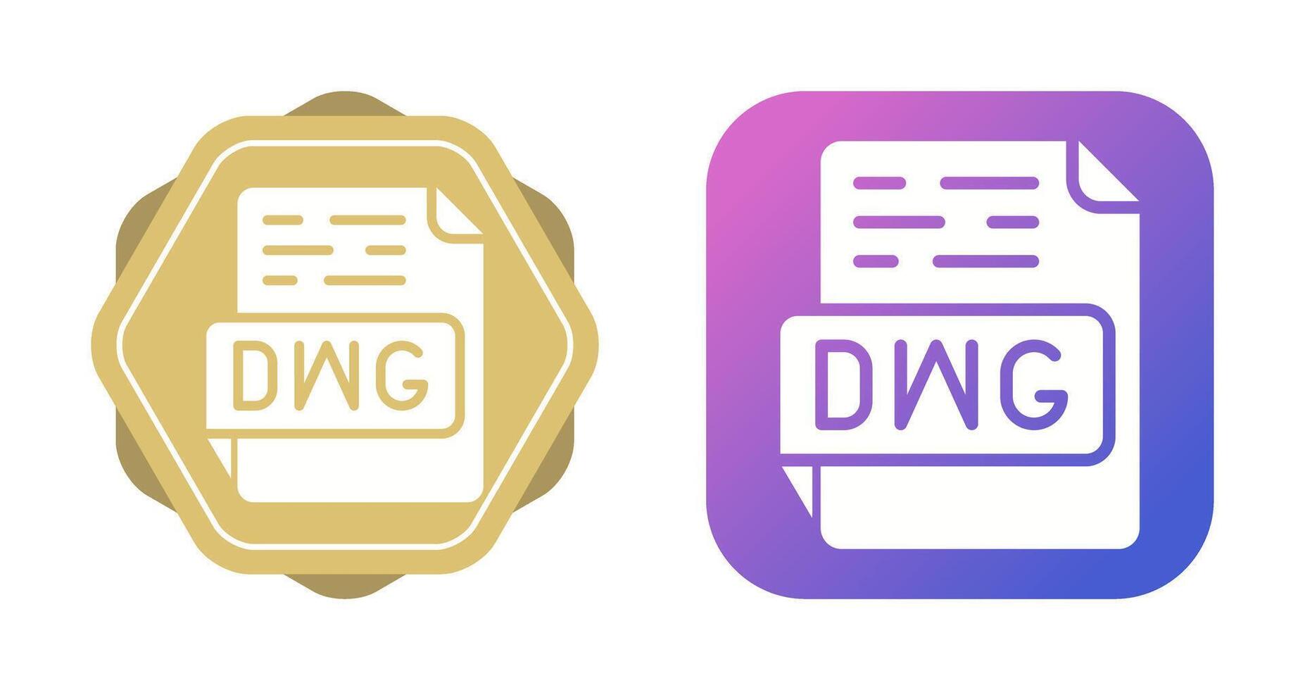 DWG Vector Icon