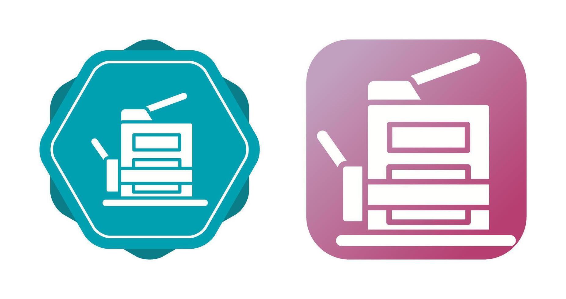 Copy Machine Vector Icon