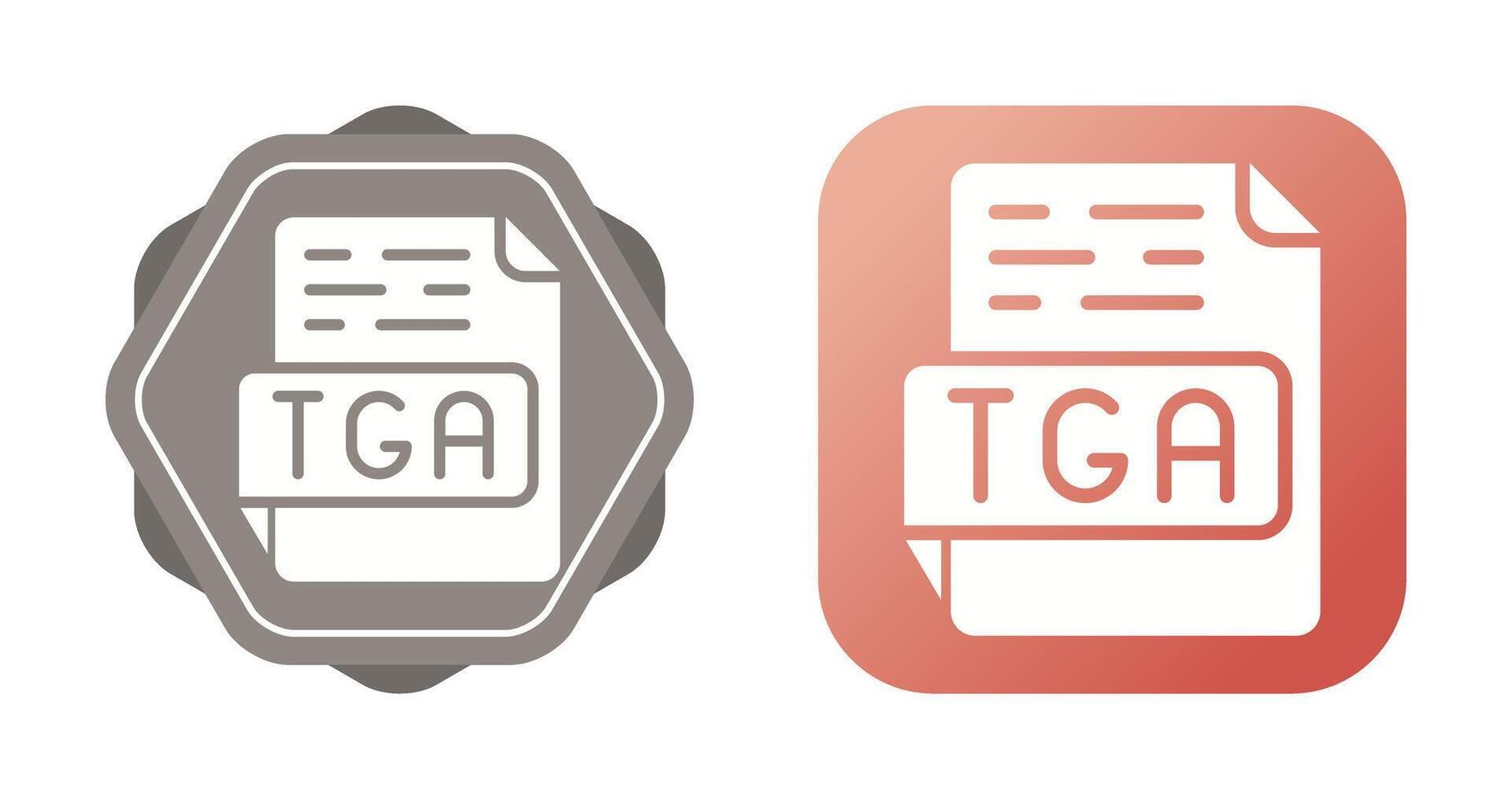 TGA Vector Icon