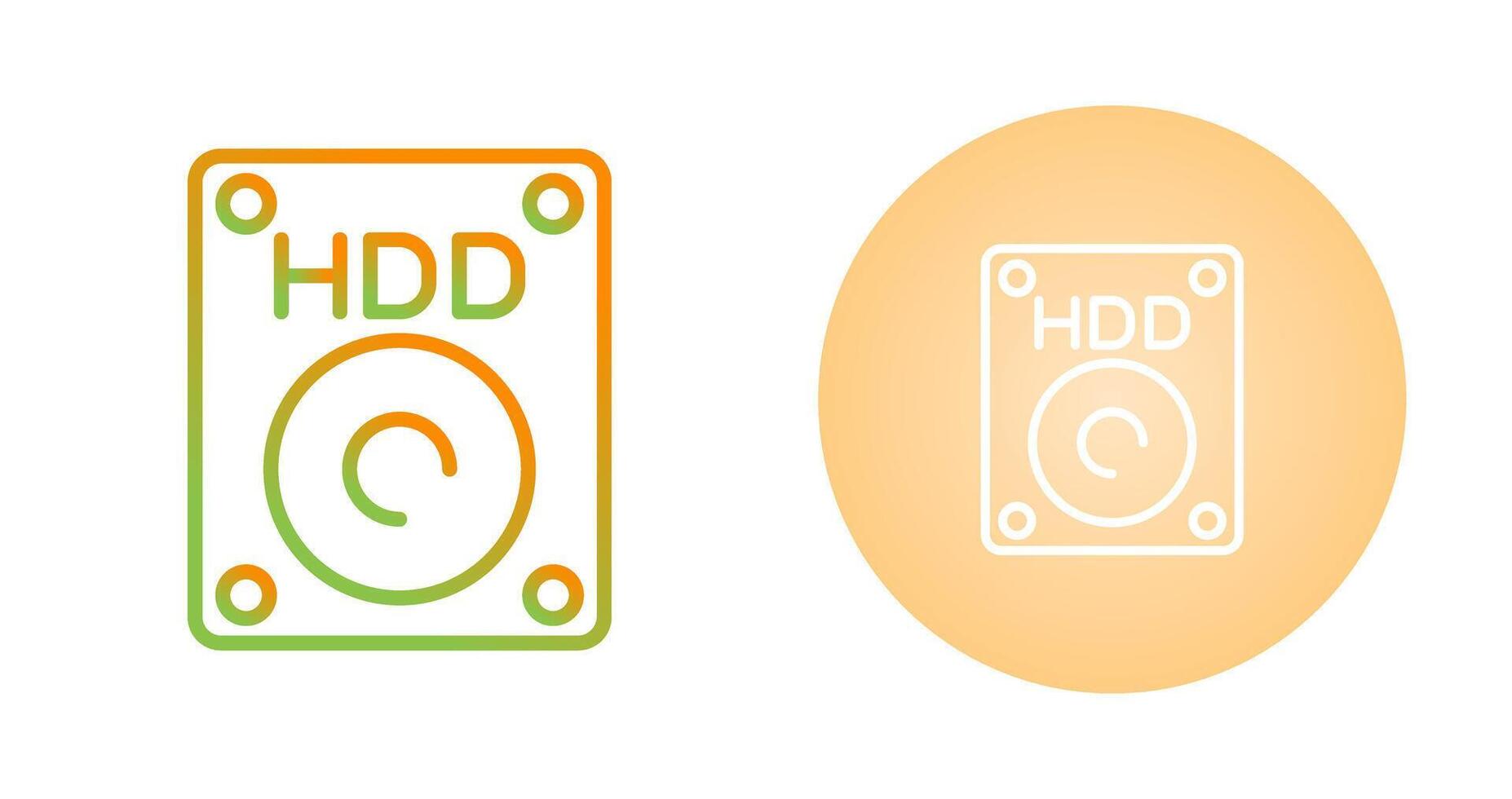 Hdd Vector Icon