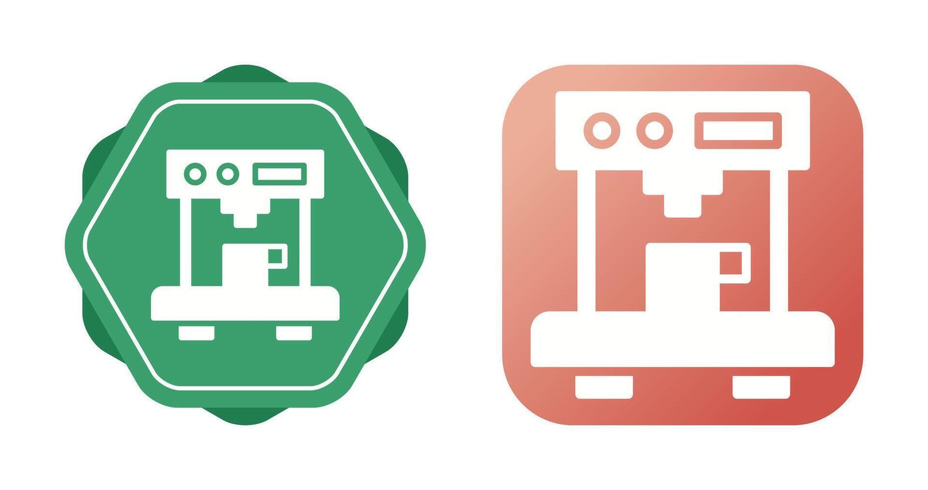 Coffee Machine Vector Icon