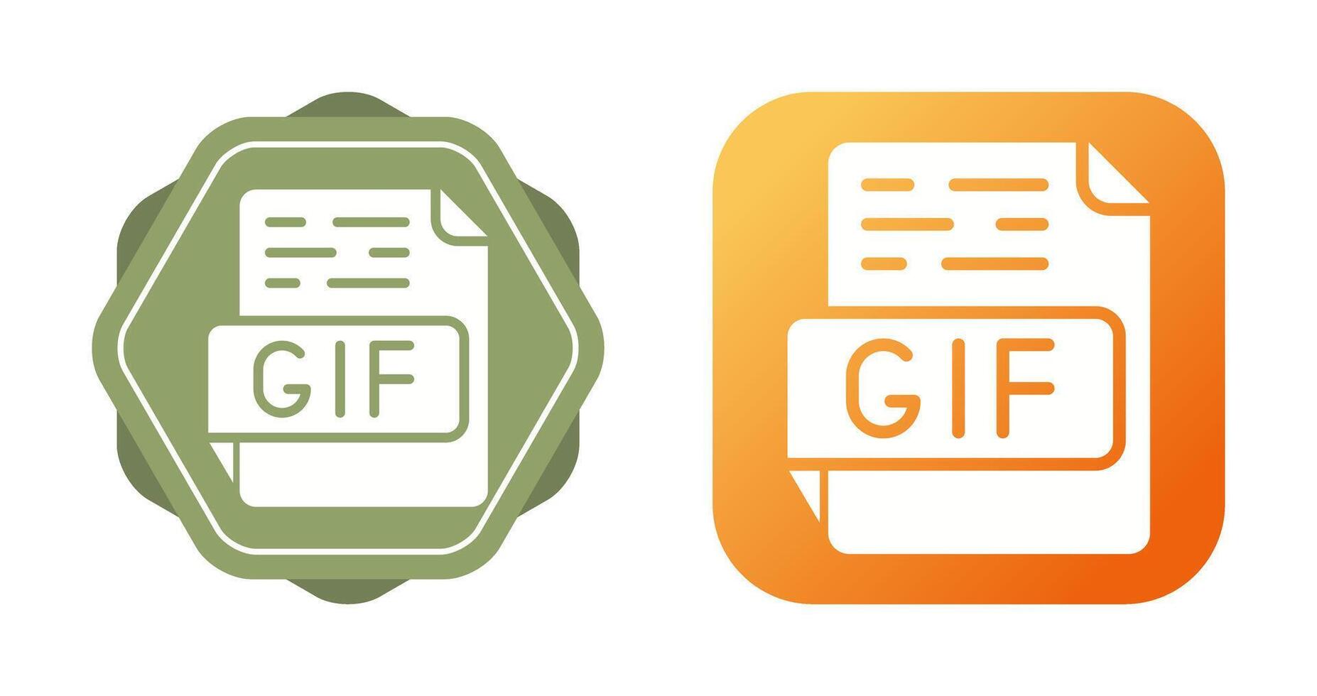 GIF Vector Icon