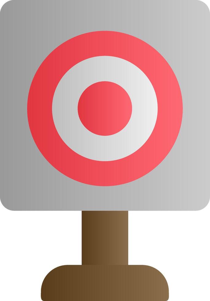 Military Target Vector Icon