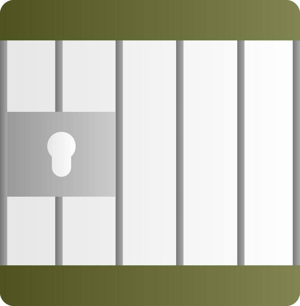 Military Jail Vector Icon