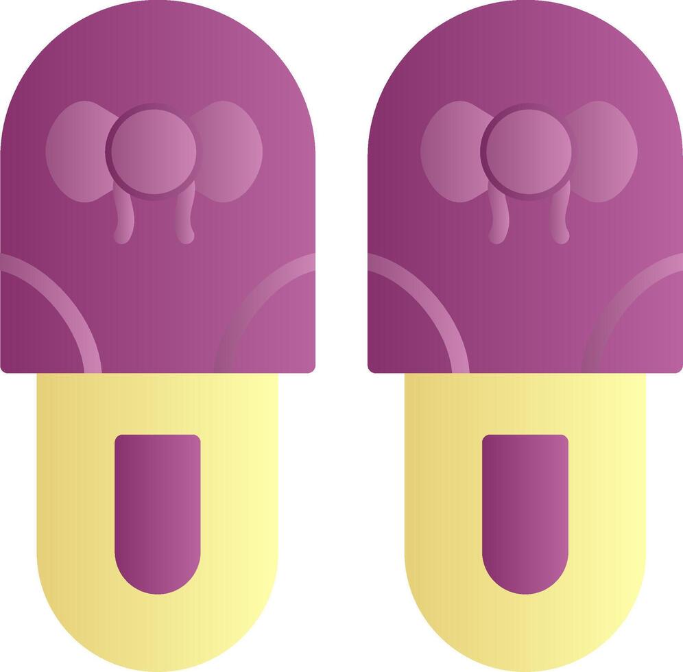 Slippers Vector Icon