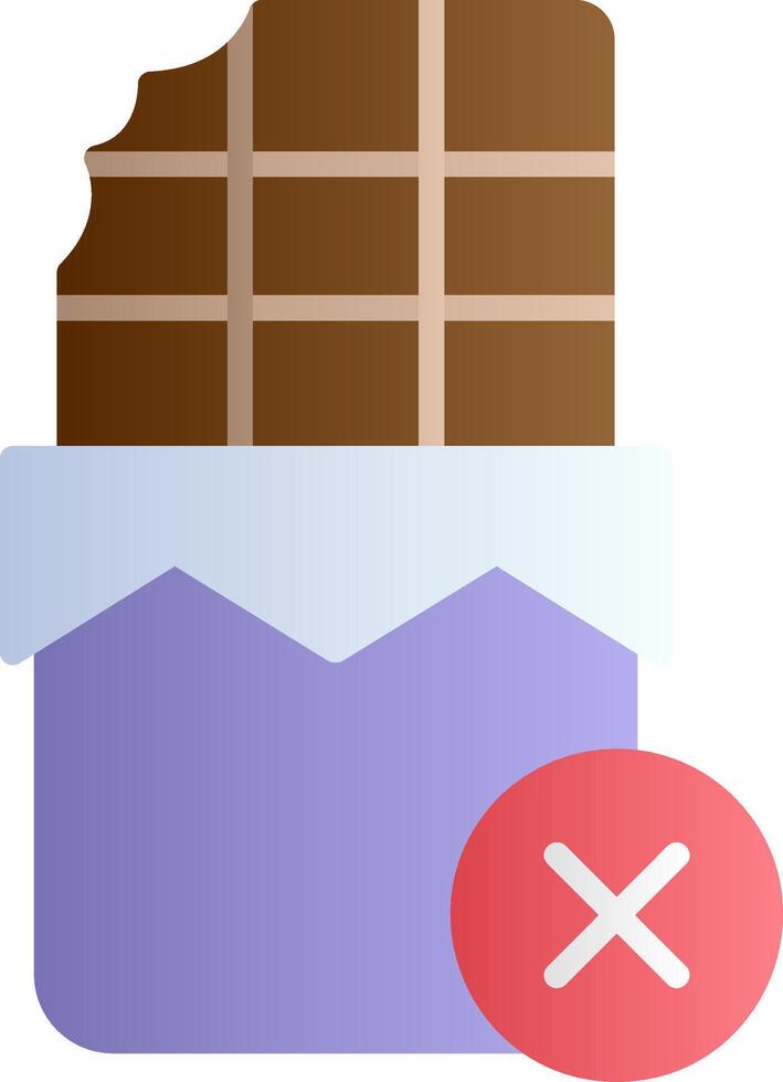 No Chocolate Vector Icon