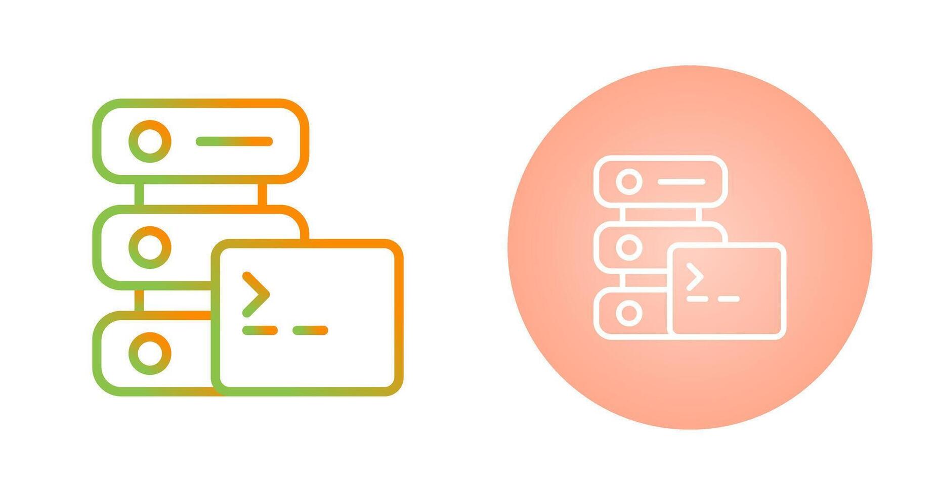 SSH Hosting Vector Icon
