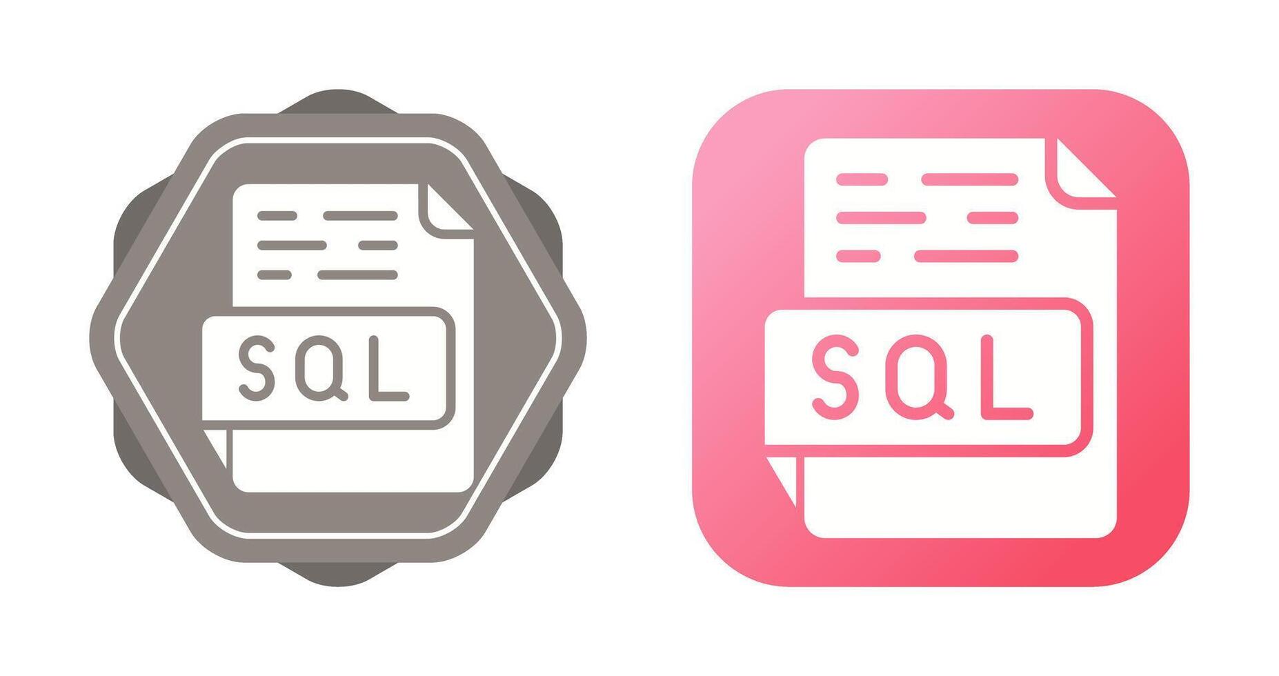 SQL Vector Icon 39274402 Vector Art at Vecteezy