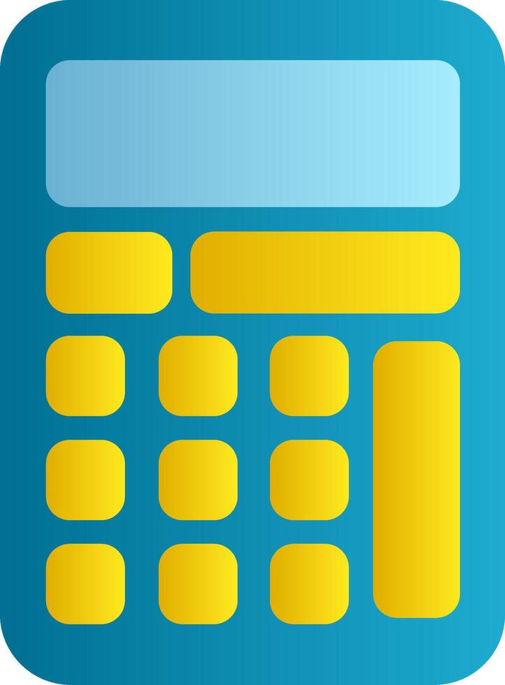 icono de vector de calculadora