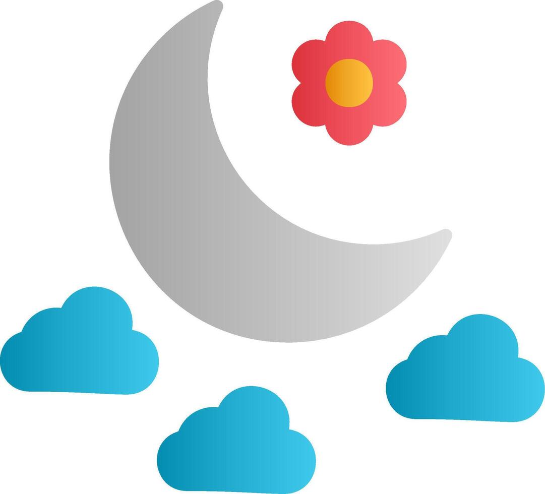 Moon Vector Icon