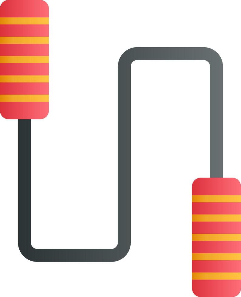 Jumping Rope Vector Icon