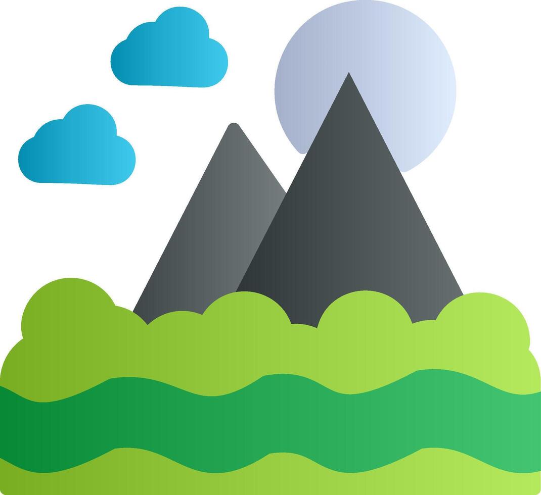 Mount Fuji Vector Icon