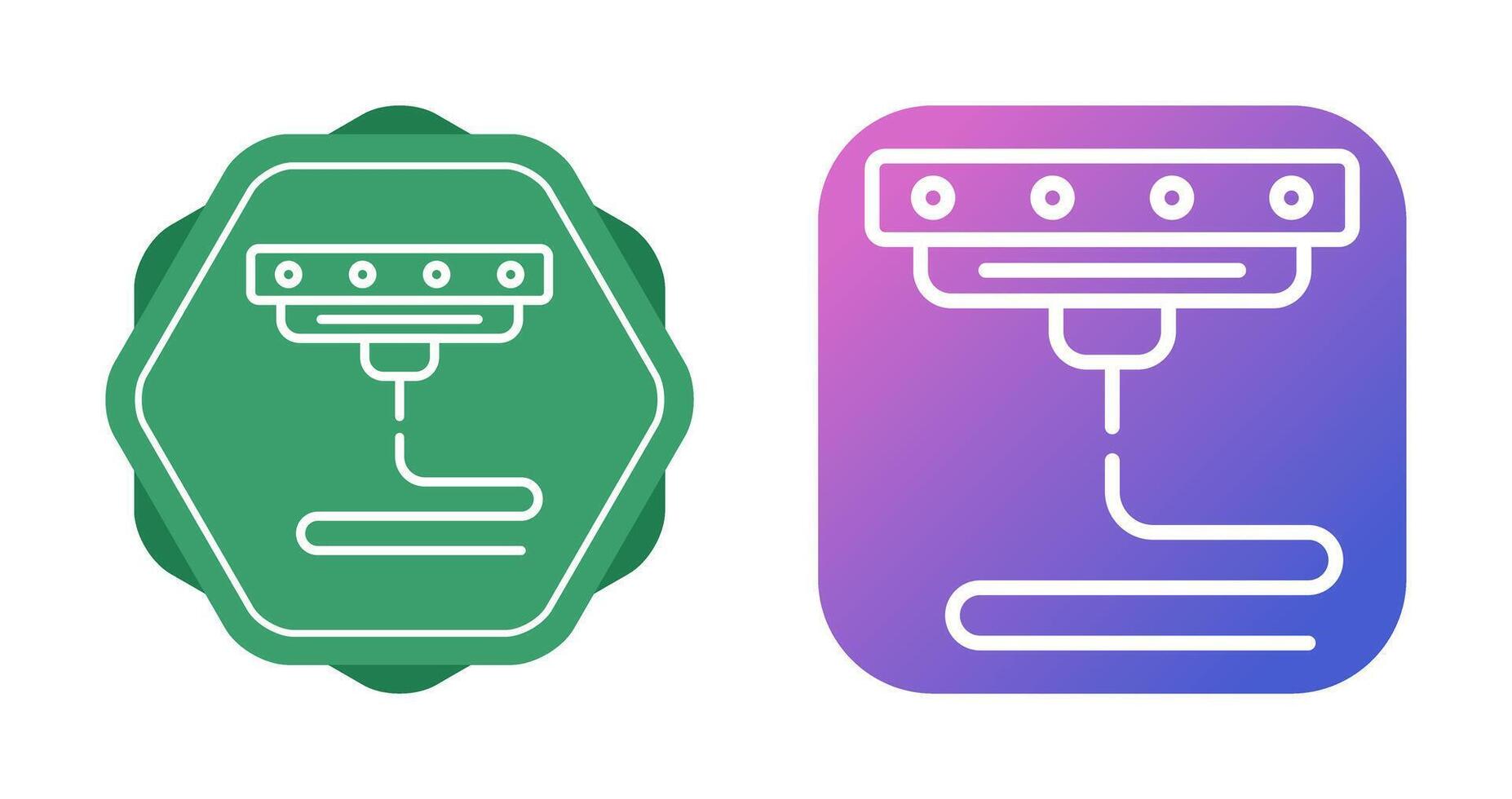 3D Printer Vector Icon