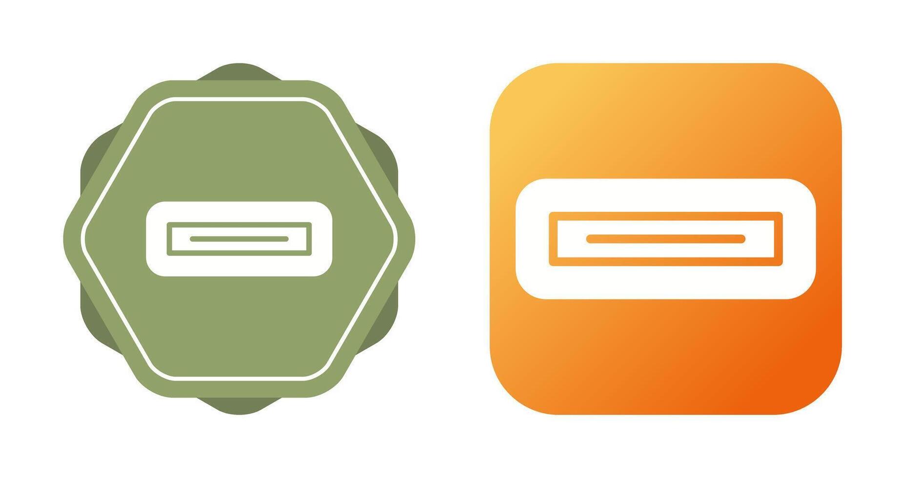 USB Port Vector Icon