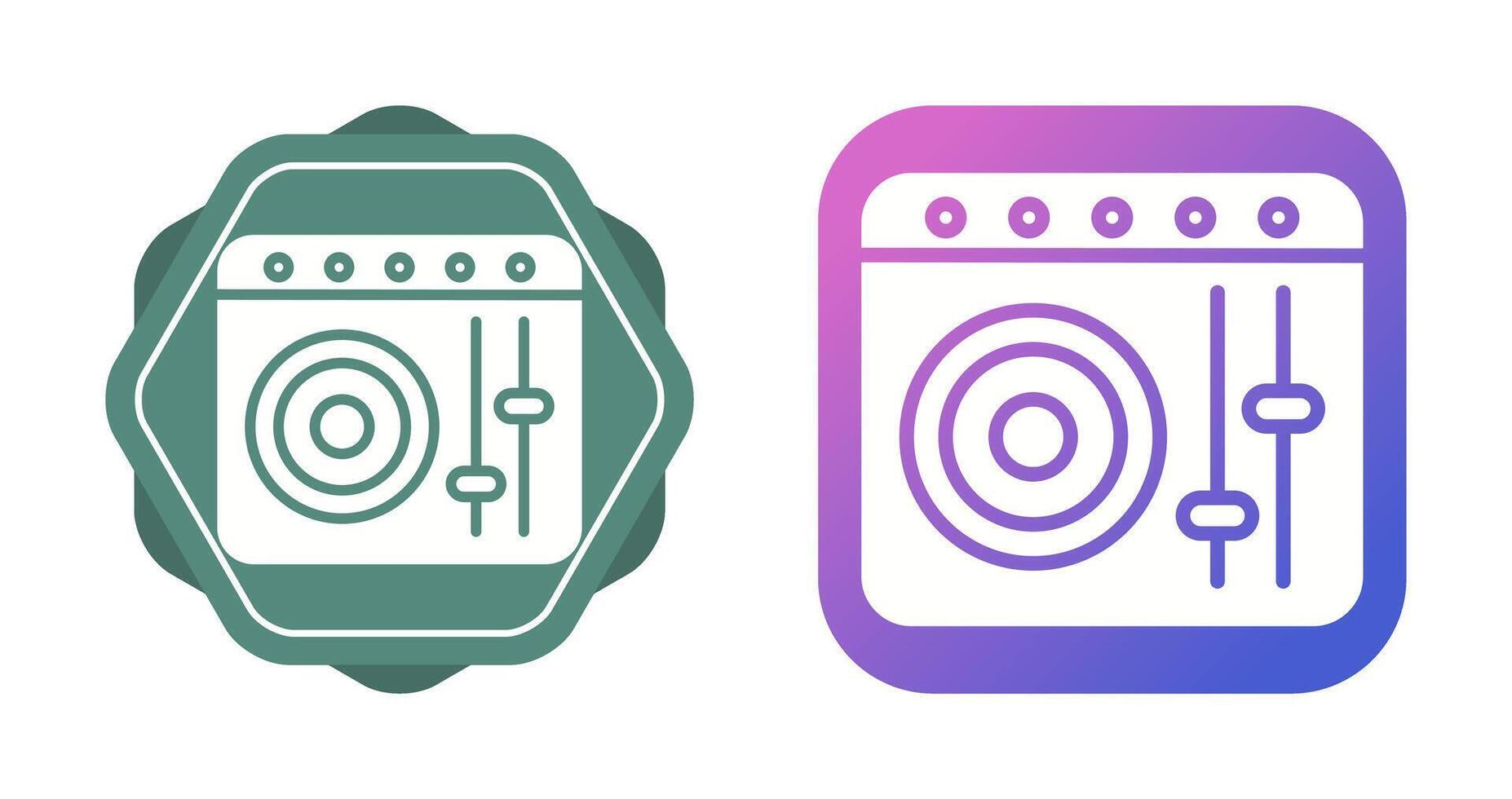 DJ Controller Vector Icon