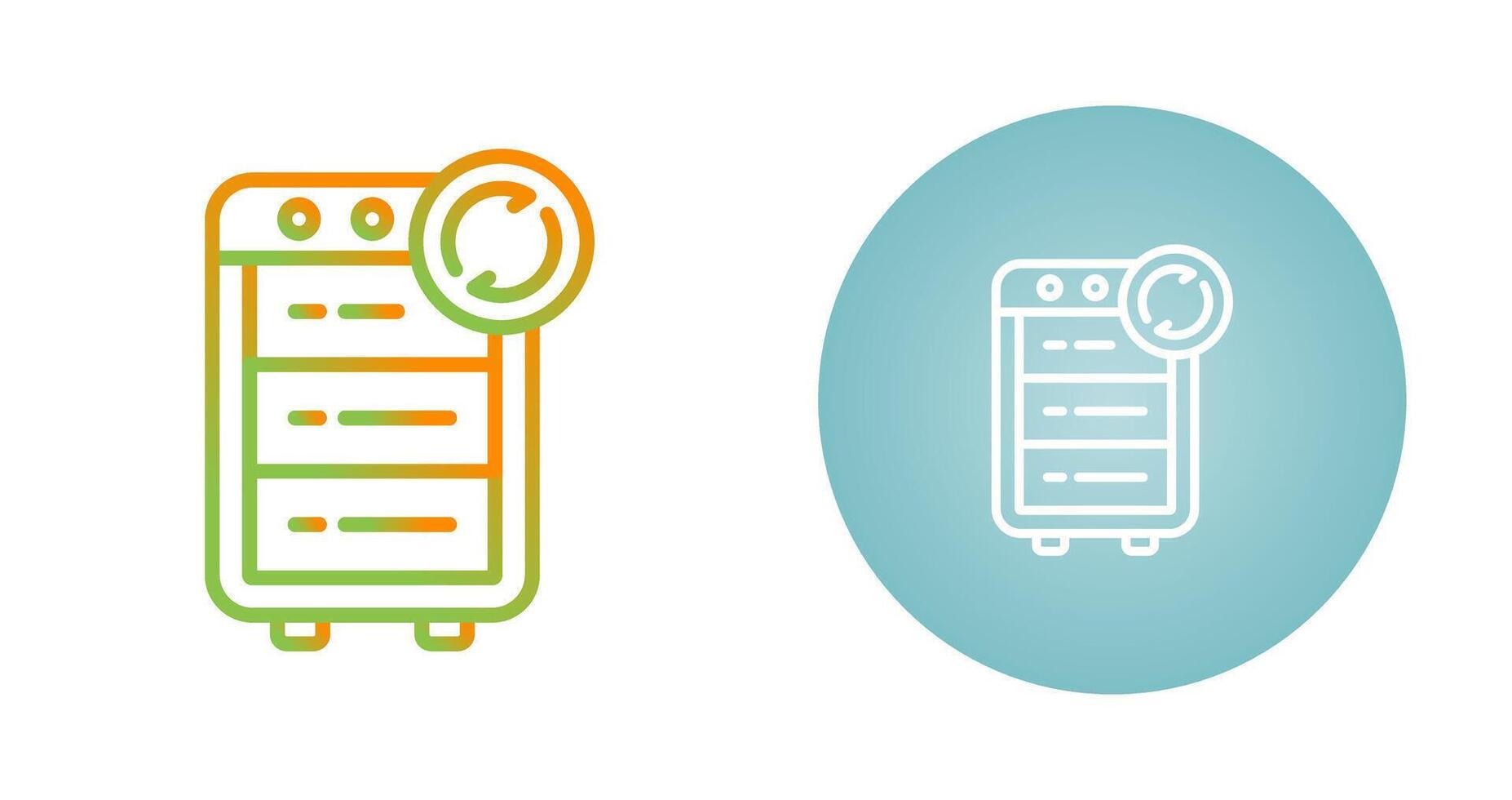 Backup Server Vector Icon