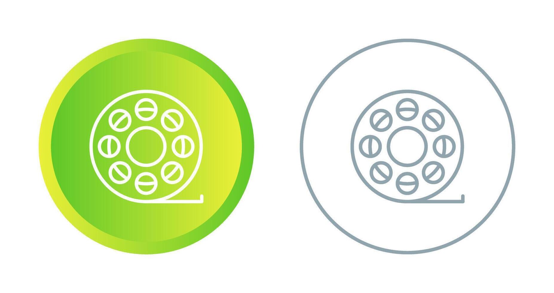 Film Reel Vector Icon