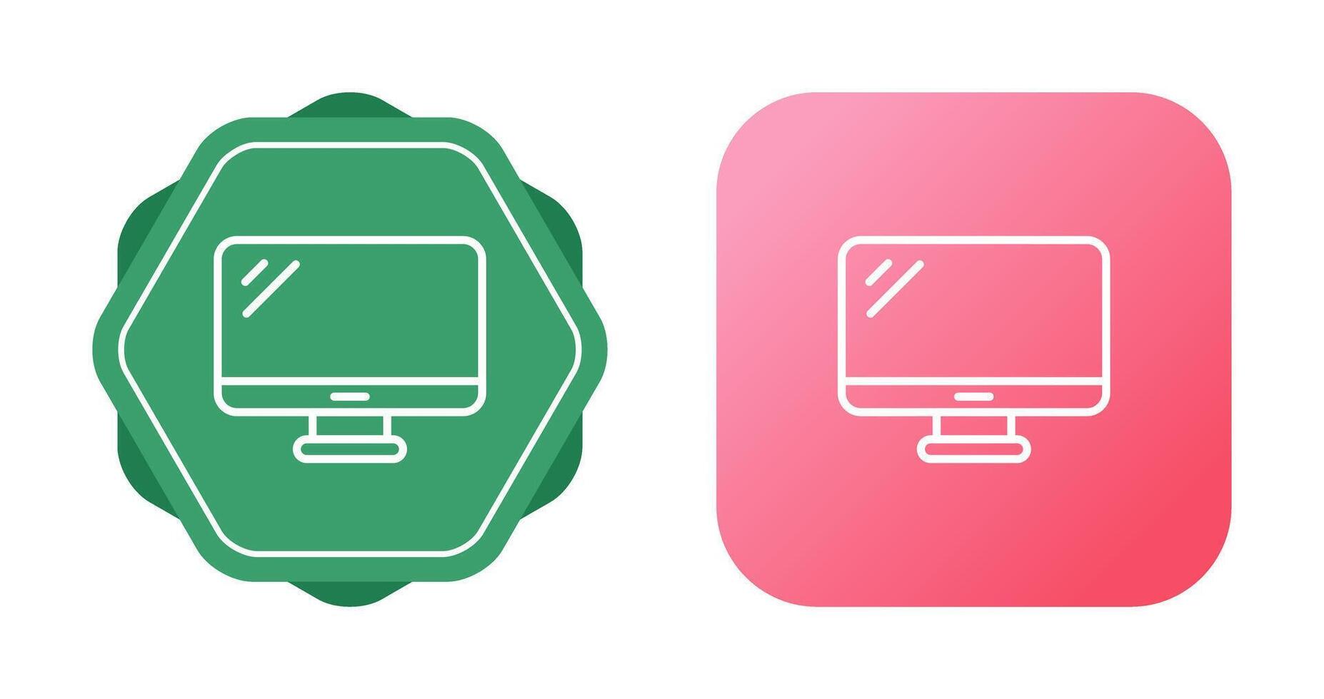 Monitor Vector Icon
