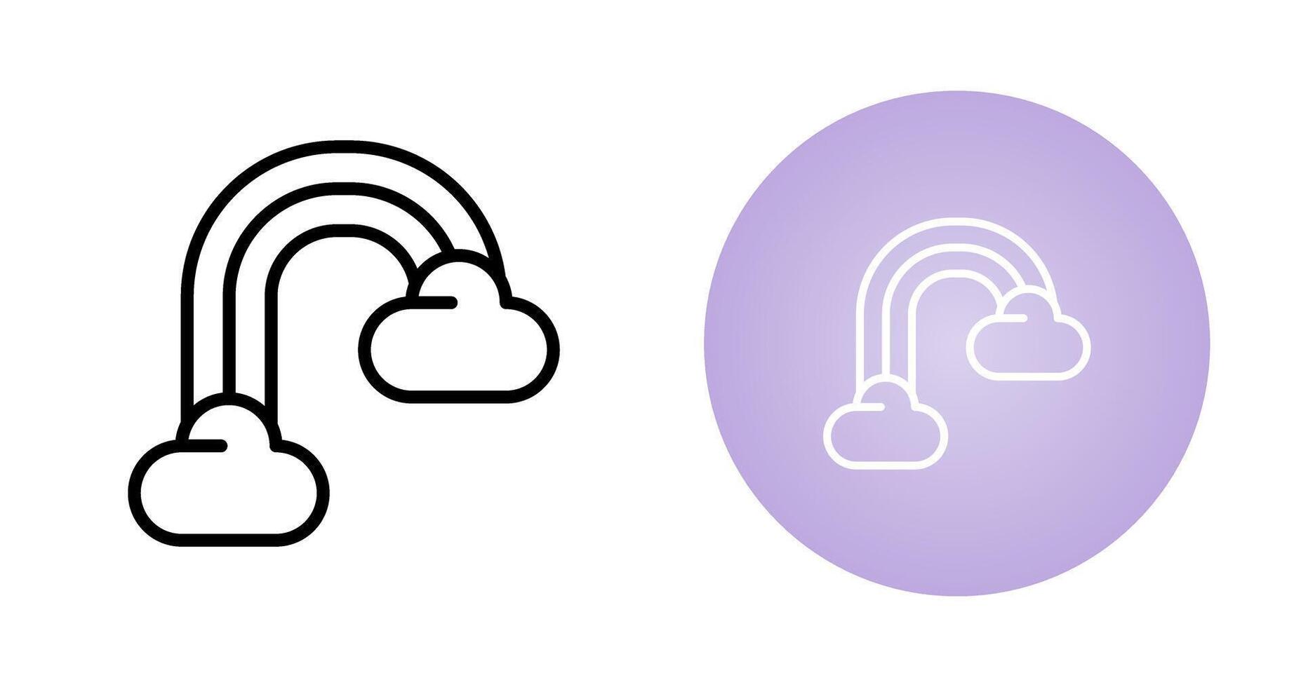 Rainbow Vector Icon