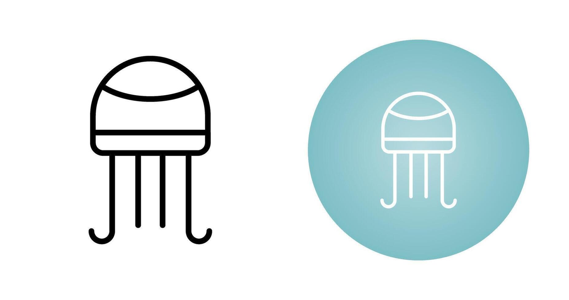 Jellyfish Vector Icon