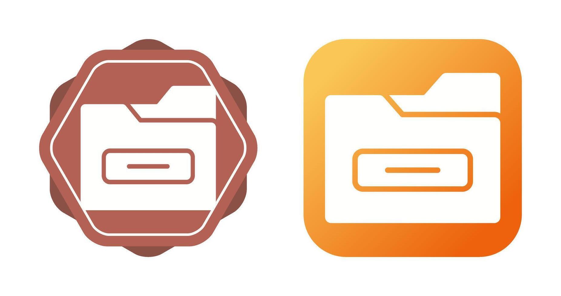 File Folder Vector Icon