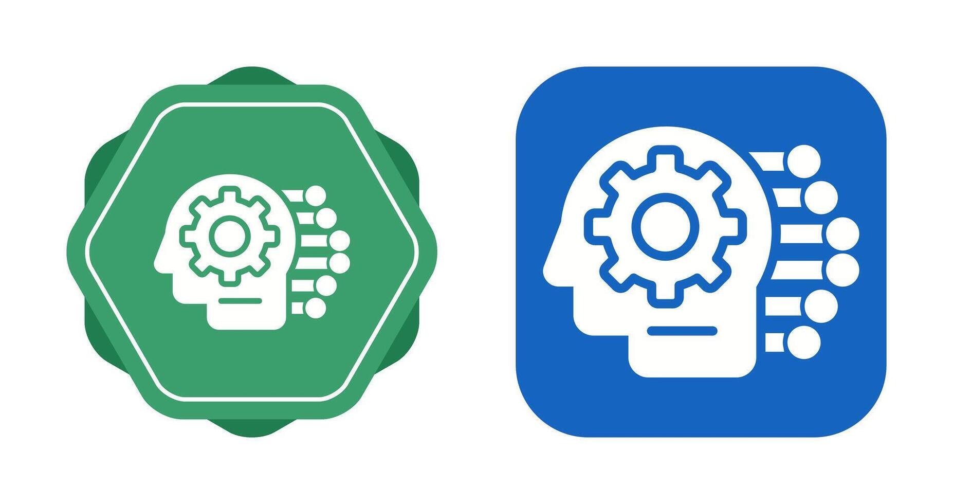 Machine Learning Vector Icon