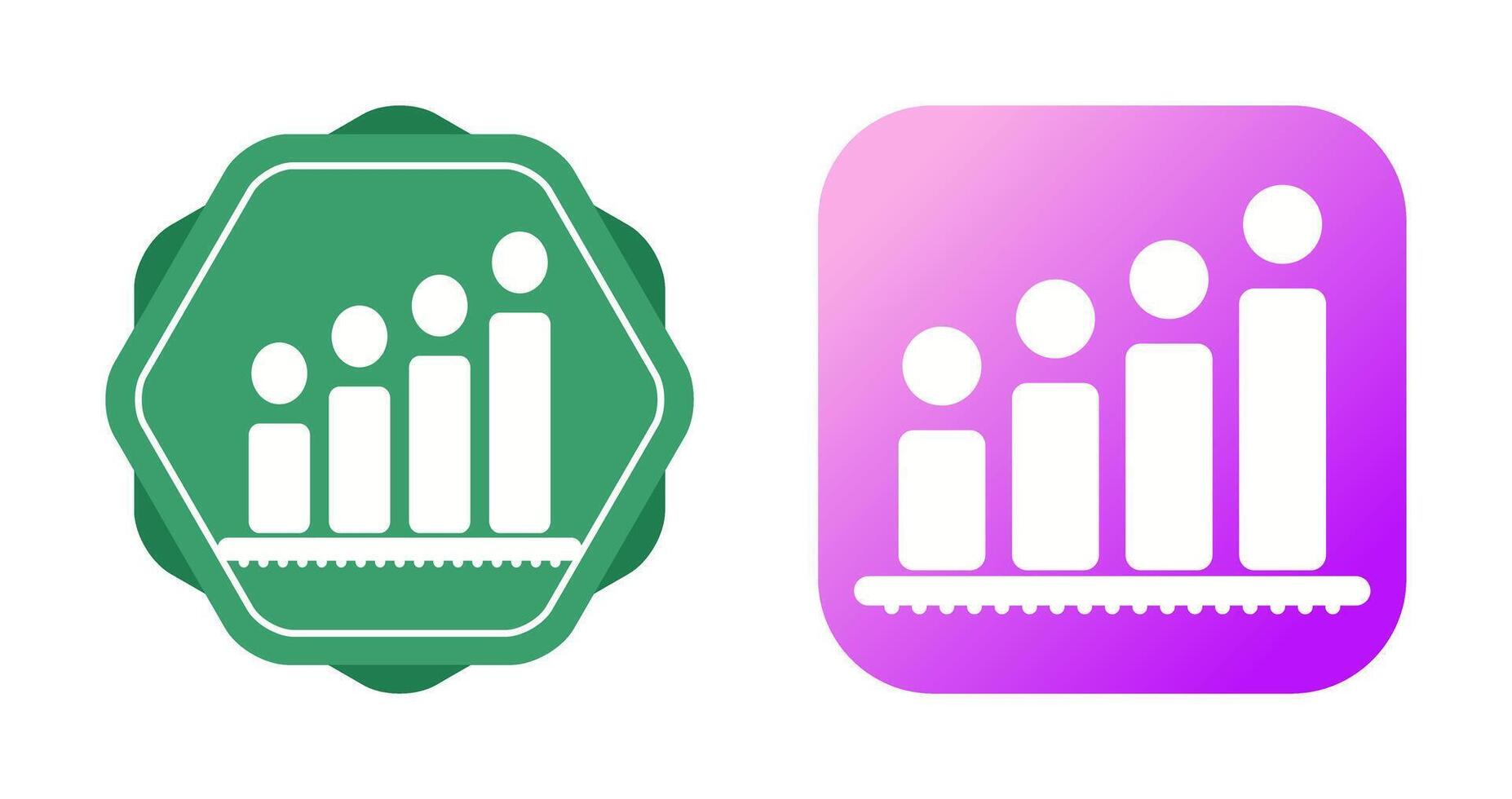 Bar Chart Vector Icon