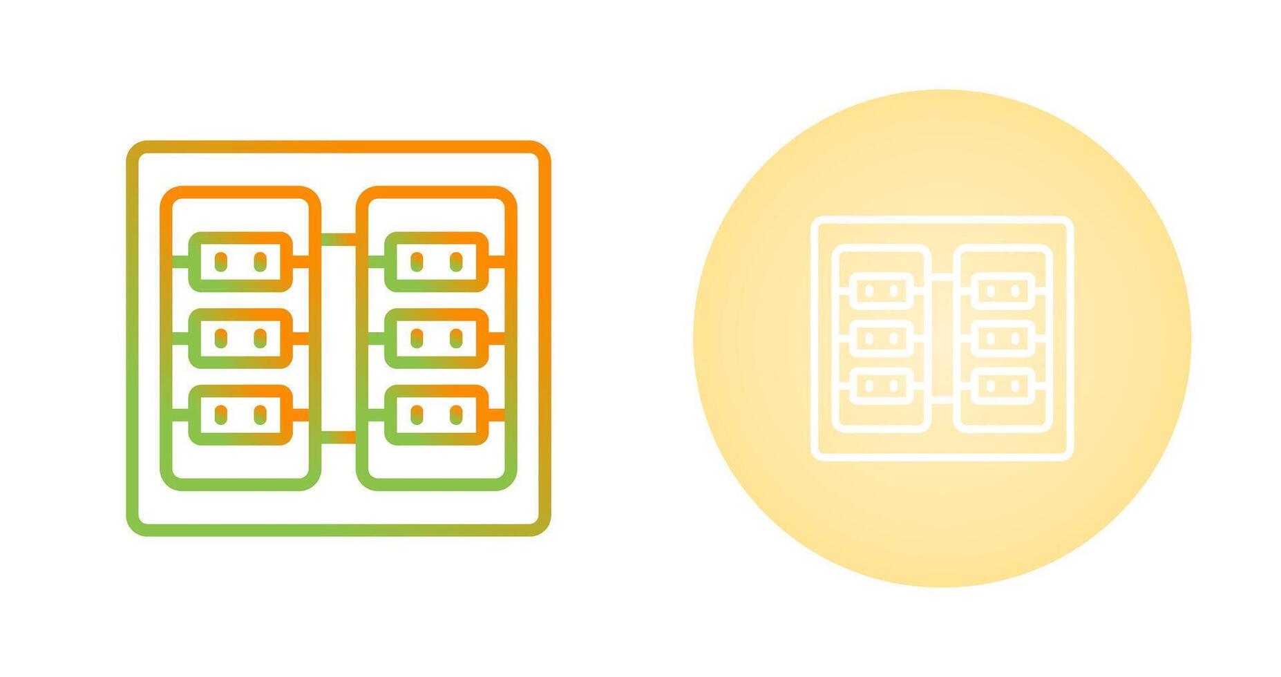 Server Room Vector Icon