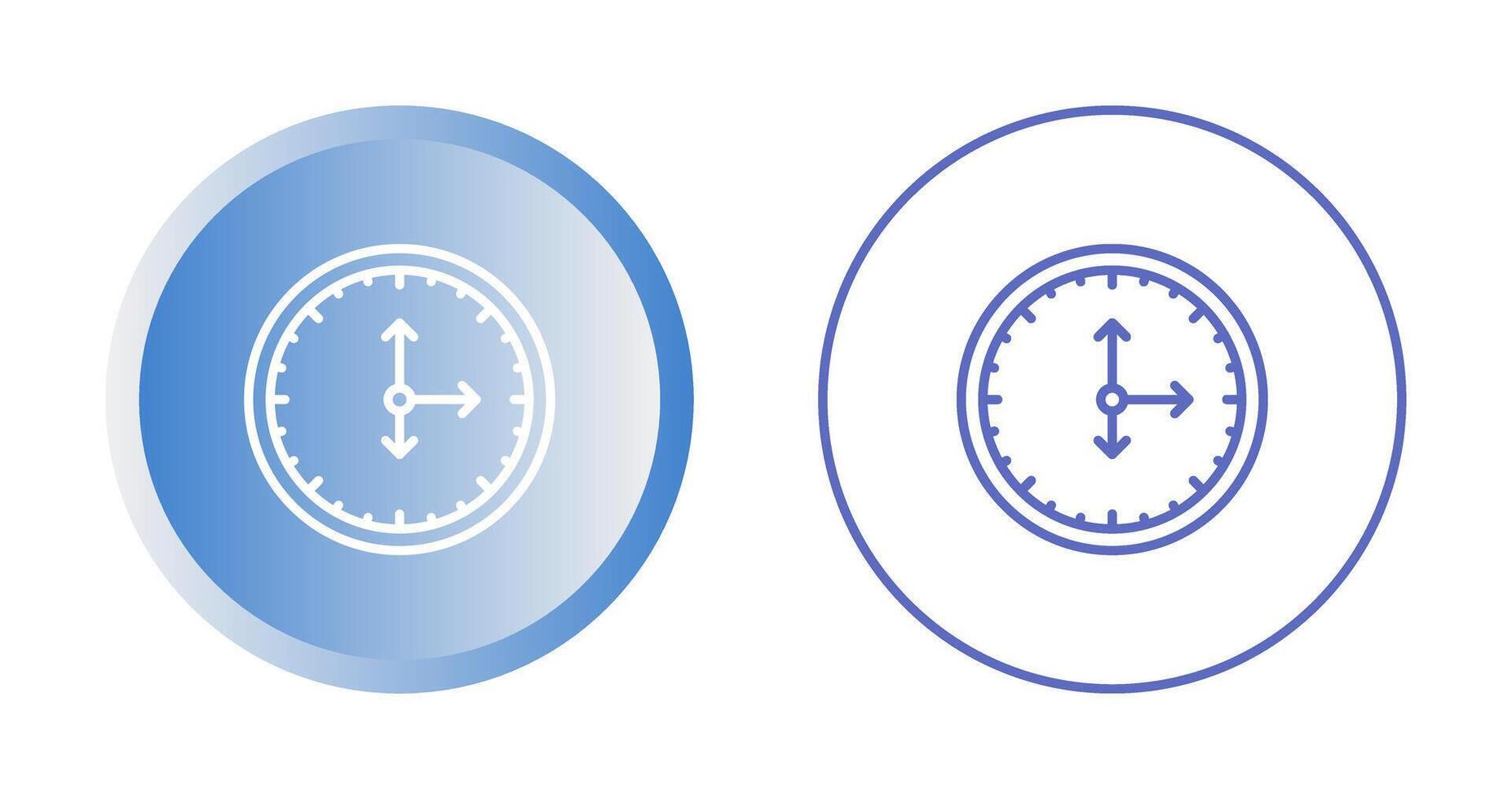 Clock Vector Icon