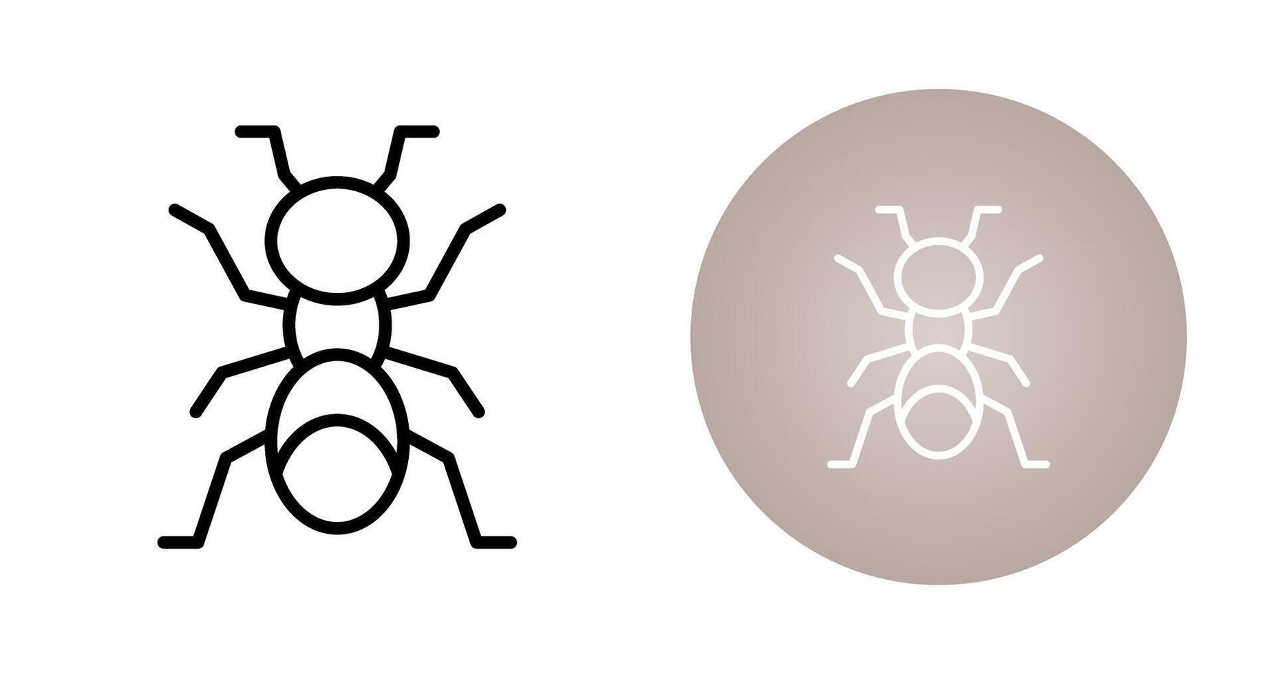 Ant Vector Icon