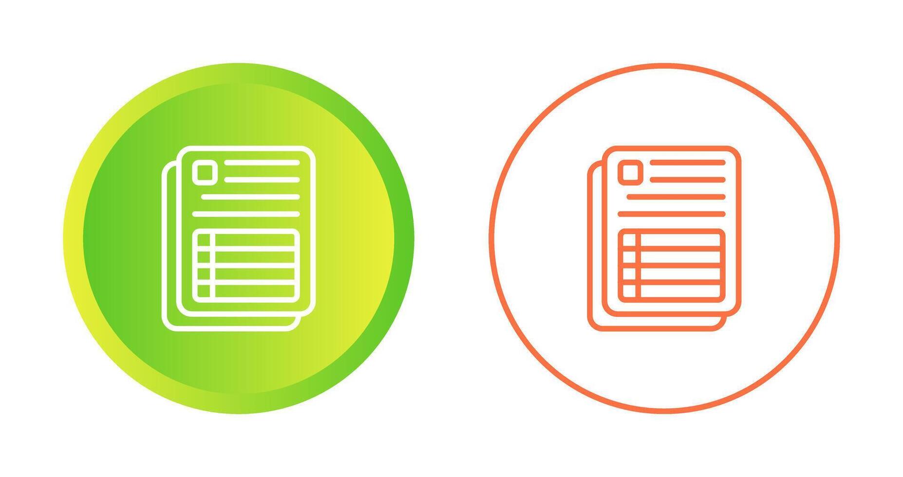 Spreadsheet Vector Icon