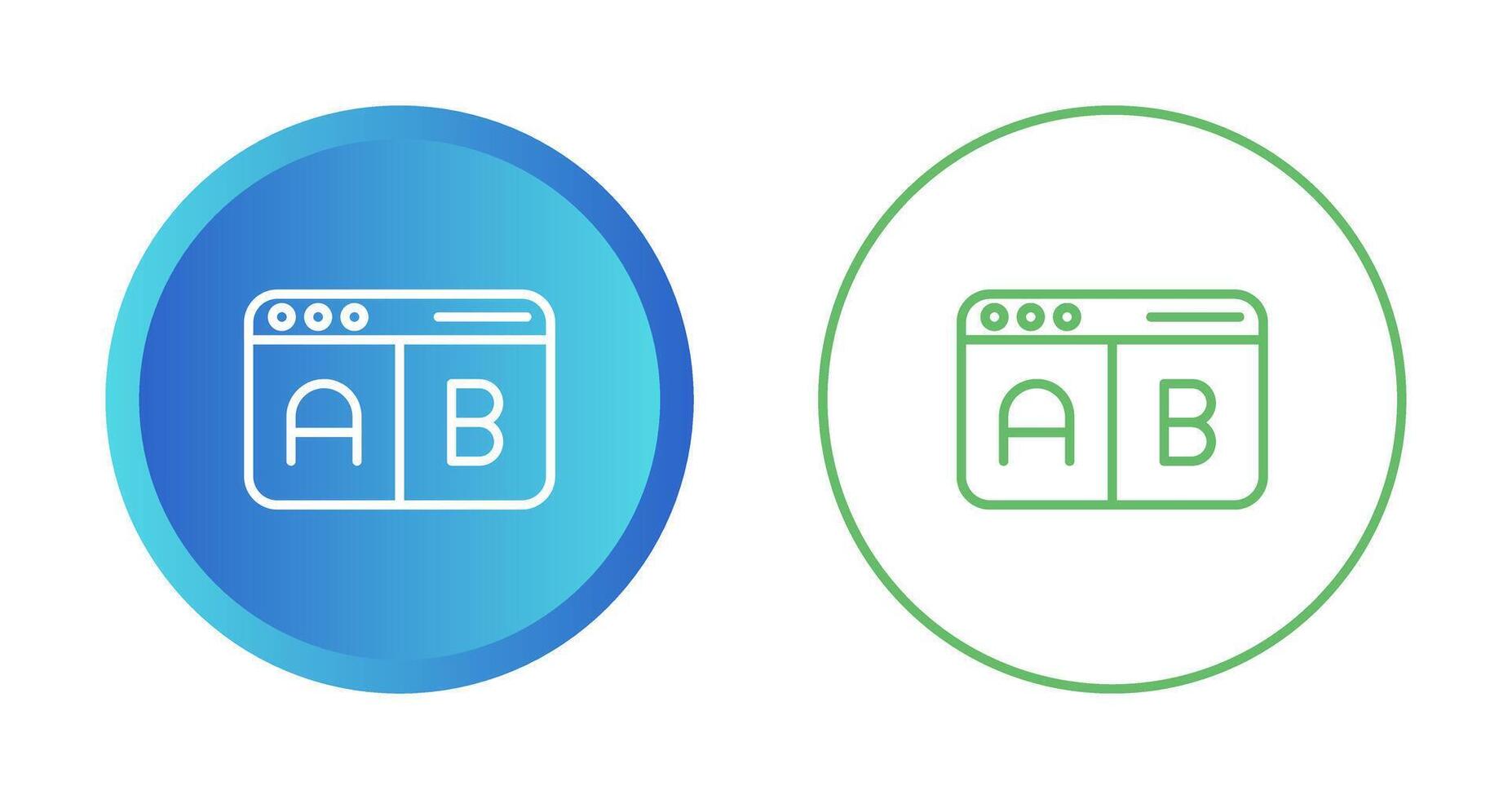 Multivariate Testing Vector Icon