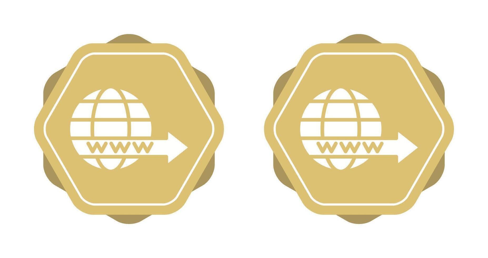 Domain Forwarding Vector Icon